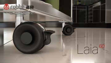 告别纯黑的古板 家具脚轮也能展现不一样的色彩